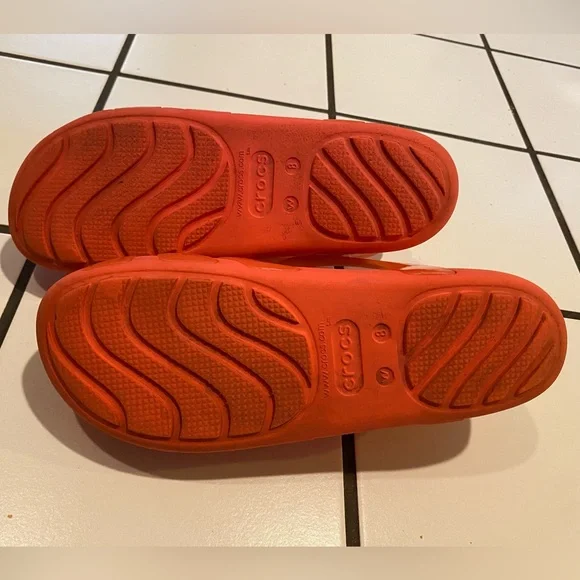 Crocs Splash Glossy Fisherman Sandals size 8 - Picture 4 of 7